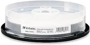 Verbatim BD-R XL 100GB 4x Triple-Layer Blu-ray Discs (10-Pack Spindle)