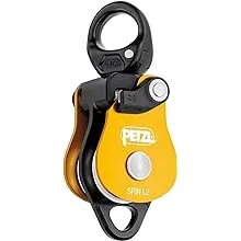 PETZL, Spin L2, Double Pulley with Very High Output with Walker