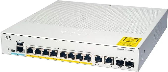 Cisco C1000-8FP-E-2G-L Catalyst C1000-8FP Ethernet Switch