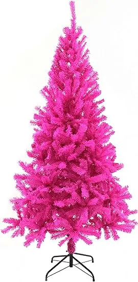 The Perfect PVC-4PK 4 ft. PVC Christmas Tree; Pink