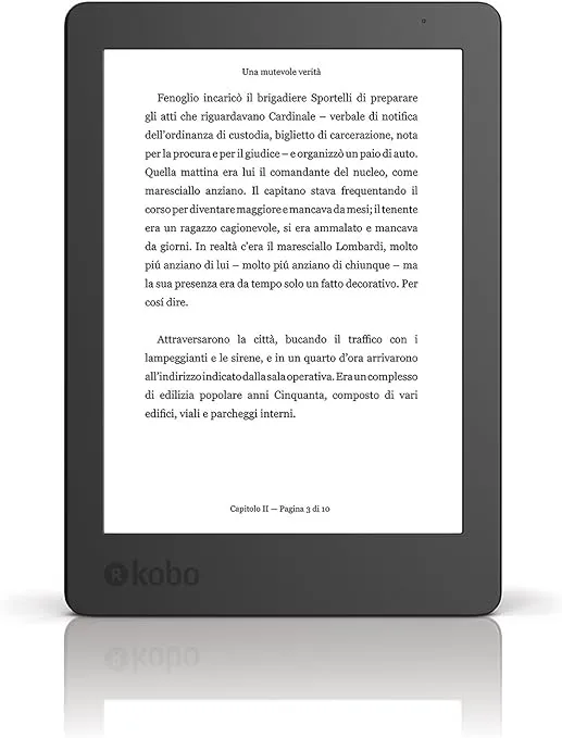 Kobo Aura eReader - 6" Carta E Ink touchscreen, customizable ComfortLight, Wi-Fi enabled