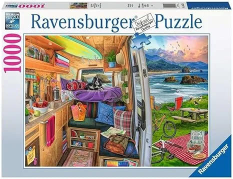 Ravensburger Rig Views 500 Piece Large Format Jigsaw Puzzle for Adults - 17473 - Every Piece is Unique, Softclick Technology Means Pieces Fit Together Perfectly