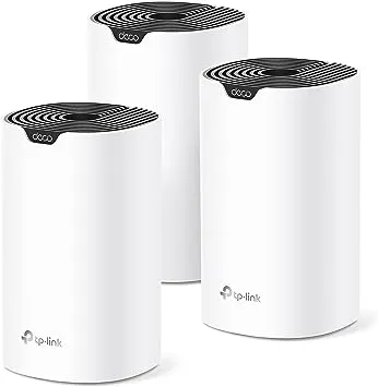 TP-Link - Deco AC1200 Dual-Band Mesh Wi-Fi 5 System (3-pack) - White