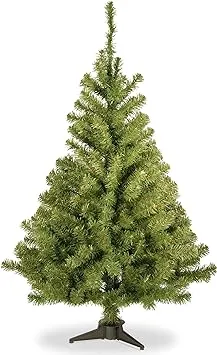 National Tree Company Artificial Medium Christmas Tree, Green, Kincaid Spruce, Includes Stand, 6 Feet