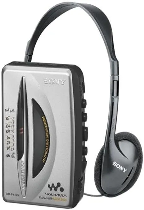 Sony Walkman Portable Stereo Radio Cassette Player