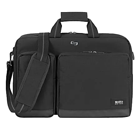 Solo New York Duane Hybrid Convertible Laptop Briefcase, Slate, One Size, UBN310-53