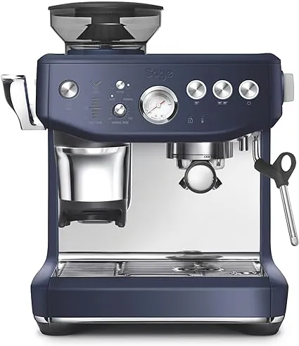 Breville ® Barista Express Impress ® Damson Blue Espresso Machine