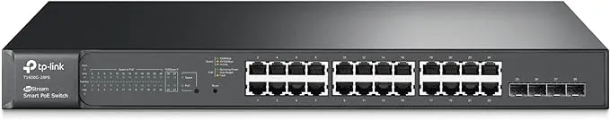 TP-Link Jetstream 24-Port Gigabit Smart PoE+ Switch