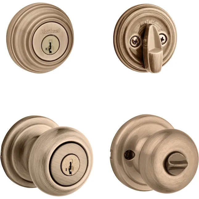 Kwikset Juno Entry Knob Deadbolt