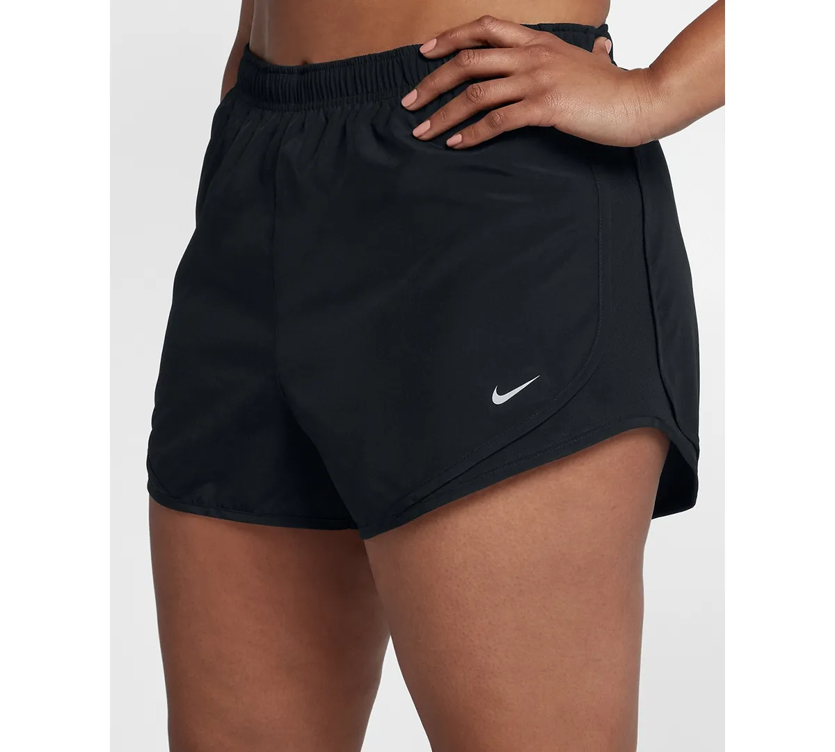 Nike Women's Plus Tempo Running Shorts - Black - Size 2x