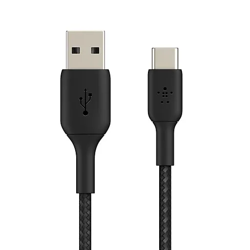 Belkin CAB002bt2MBK BOOST↑CHARGE Braided USB-C to USB-A Cable