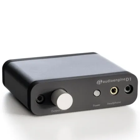 Audioengine D1 32-bit Portable Headphone Amp and USB DAC AMP, Preamp, Laptop Desktop Headphone Amplifier, Pro Gaming and Musicians