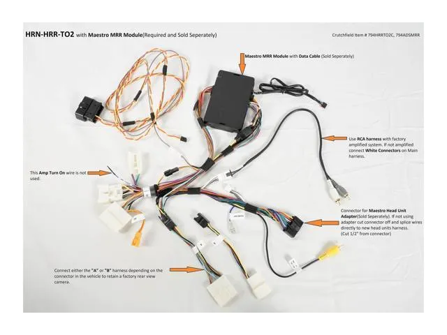 Idatalink Maestro Radio Replacement Harness