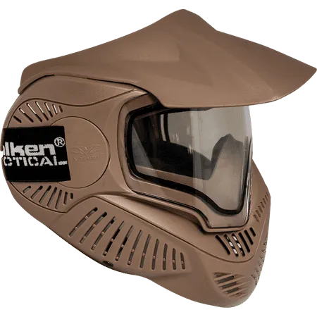 Valken Paintball MI-7 Goggle/Mask with Dual Pane Thermal Lens - Tan