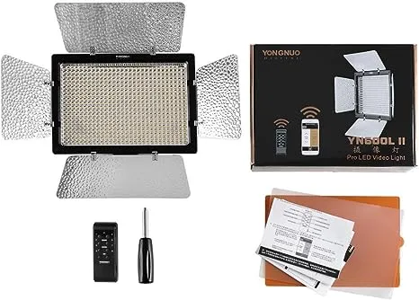 Yongnuo YN600LII Bi 36W Bi-Colour Video LED Light (3200-5500K)