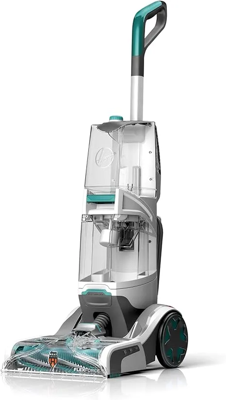 Hoover SmartWash Automatic Carpet Cleaner - Teal/Transparent