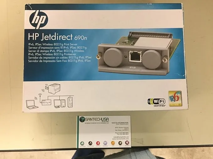 HP J8007G#ABA Wireless Print Server 802.11b / g, RJ45