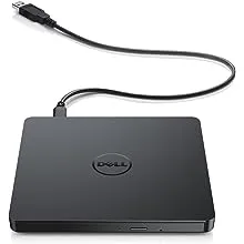 Dell - USB Slim DVD+/- RW Drive - Plug and Play - DW316