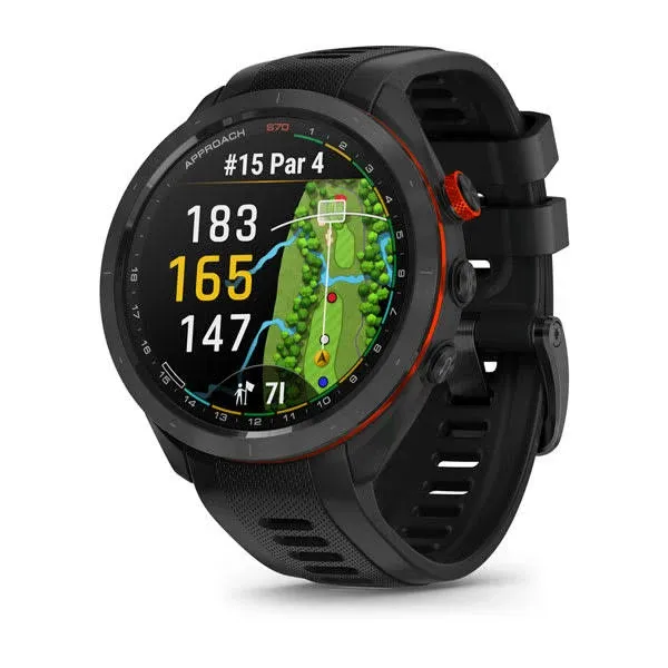 Garmin Approach S70, 47mm, Premium GPS Golf Watch, Black