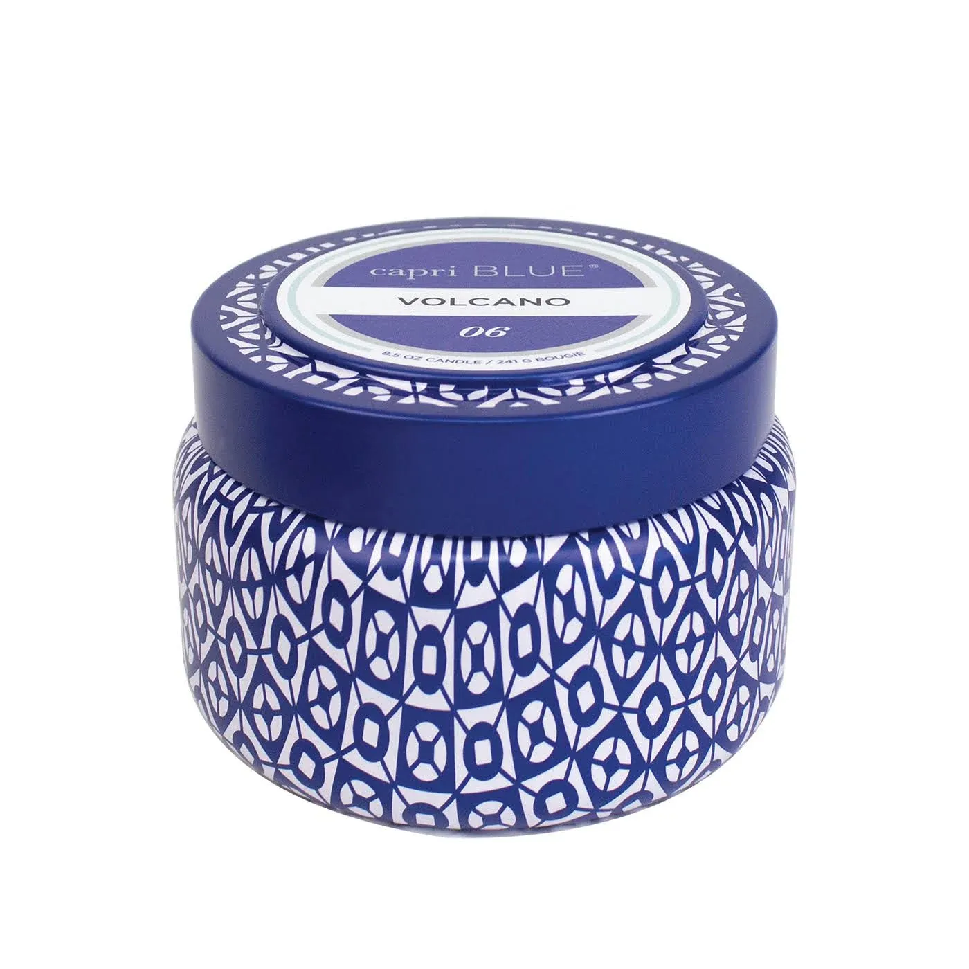 Capri Blue - Printed Travel Tin Candle, Volcano / 8.5 oz