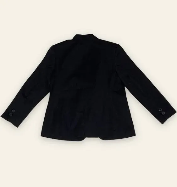 Old Navy NWT Black Notched-Collar Pixie Blazer - New Women | Color: Black | Size ...