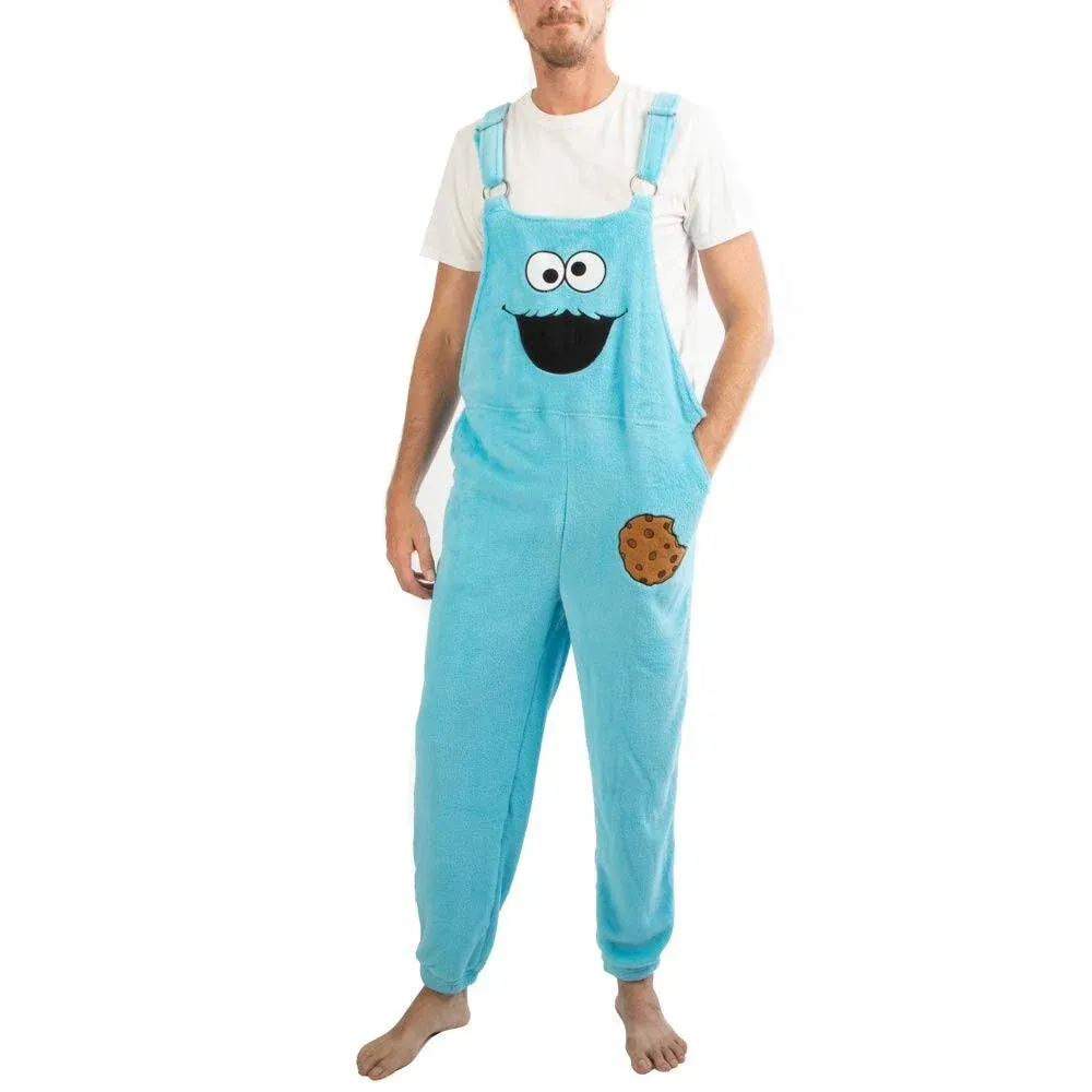 Bioworld Cookie Monster Jammeralls Onesies for Adults