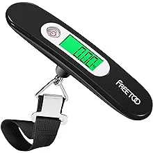 Portable Luggage Scale Digital Travel Scale Suitcase Scales Weights with Tare Fu