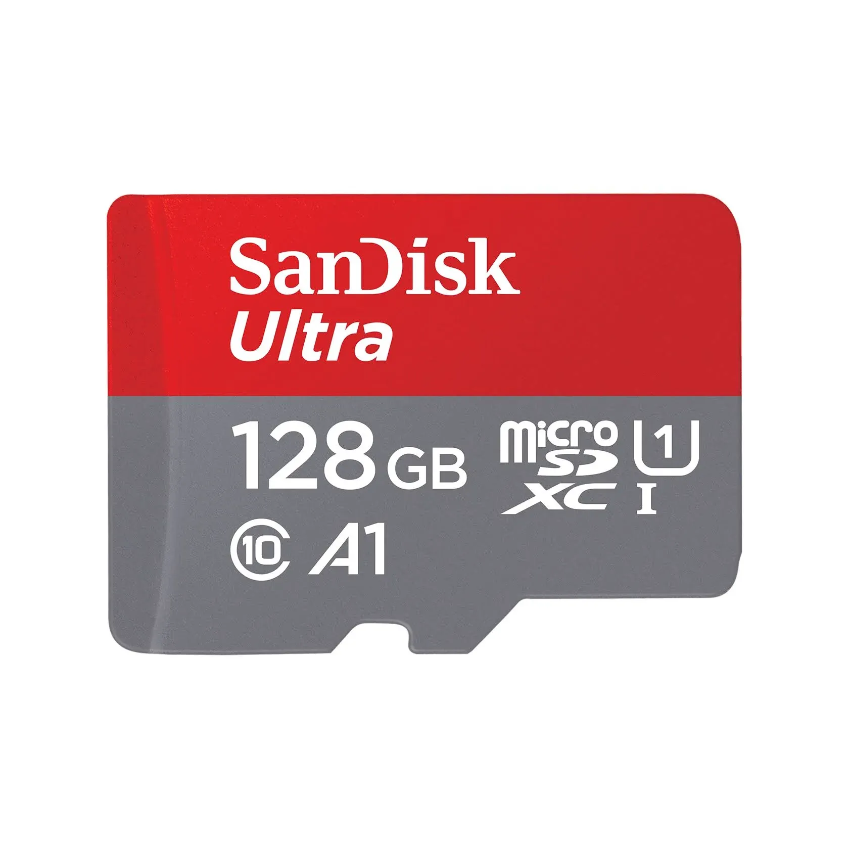 SanDisk Tarjeta de memoria Ultra microSDXC UHS-I de 128 GB con adaptador - 120 MB/s, C10, U1, Full HD, A1, tarjeta Micro SD - SDSQUA4-128G-GN6MA