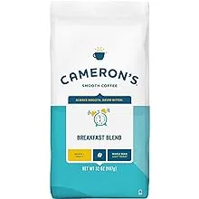 Cameron's Coffee Roasted Whole Bean Coffee, Breakfast Blend, 32 Ounce, (Pack of 1)