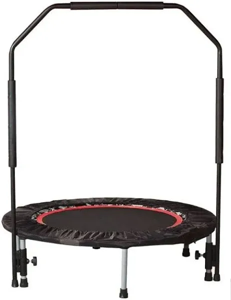 Urban Rebounder Trampoline with Workout DVD and Stabilizing Bar