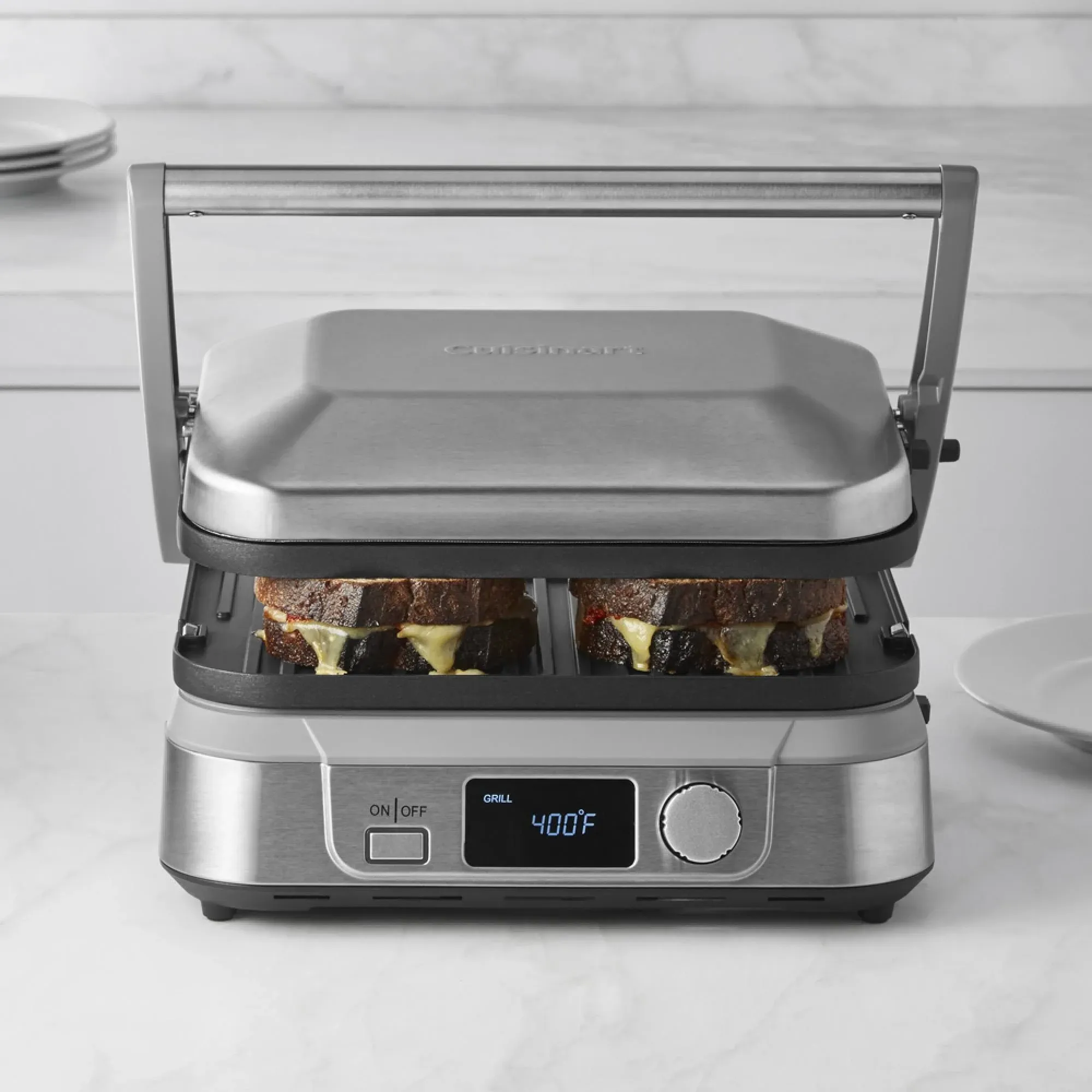 Cuisinart Griddler 5, 5-in-1 Functions, LCD Display