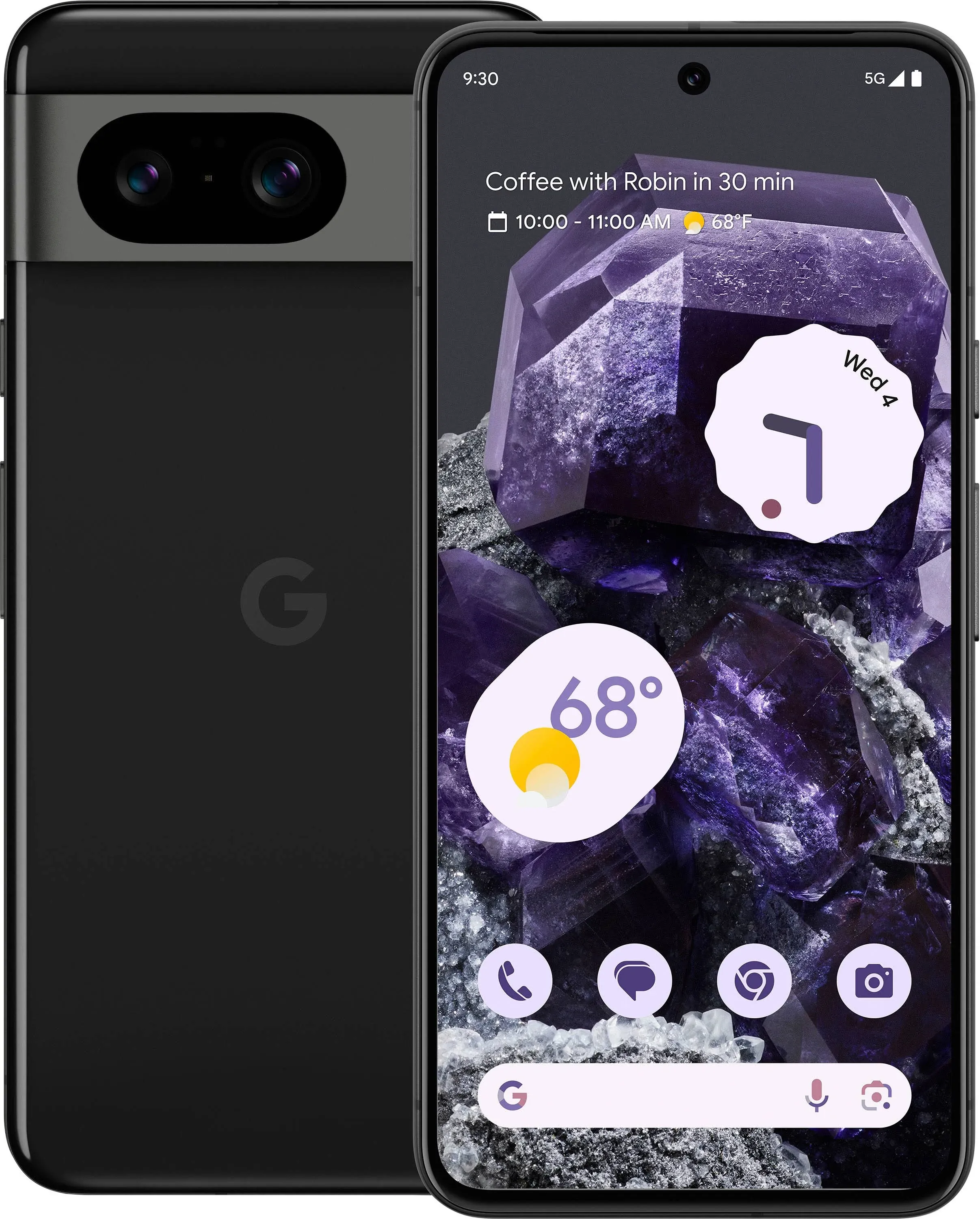 Google Pixel 8  - 128 GB - Obsidian - Unlocked