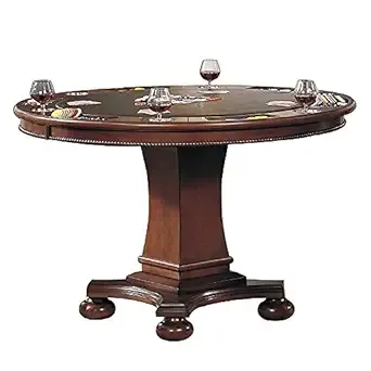 Sunset Trading Bellagio Dining and Poker Table Reversible Game Top