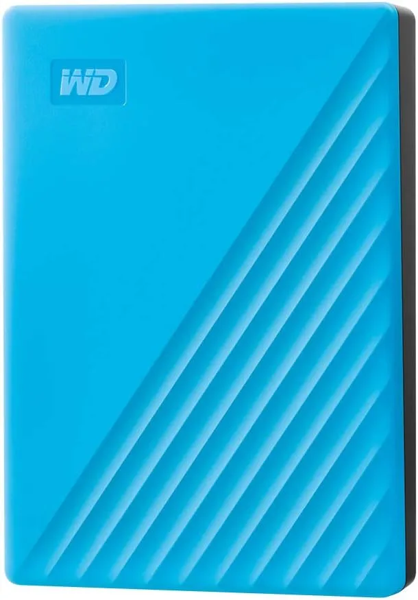 WD - My Passport for Mac 4TB External USB 3.0 Portable Hard Drive - Blue