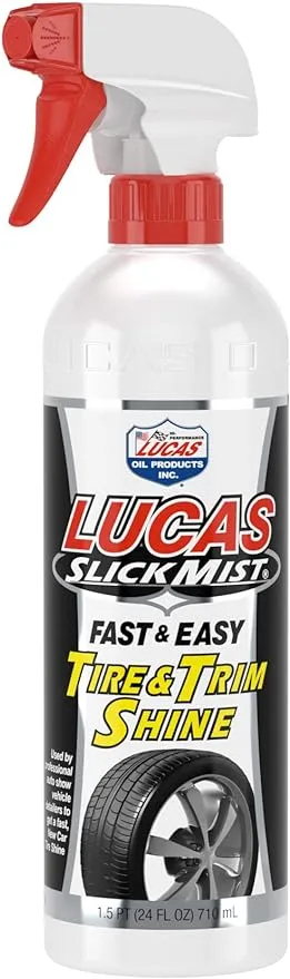 Lucas Oil 10513 Slick Mist Tire & Trim Shine - 24 oz bottle