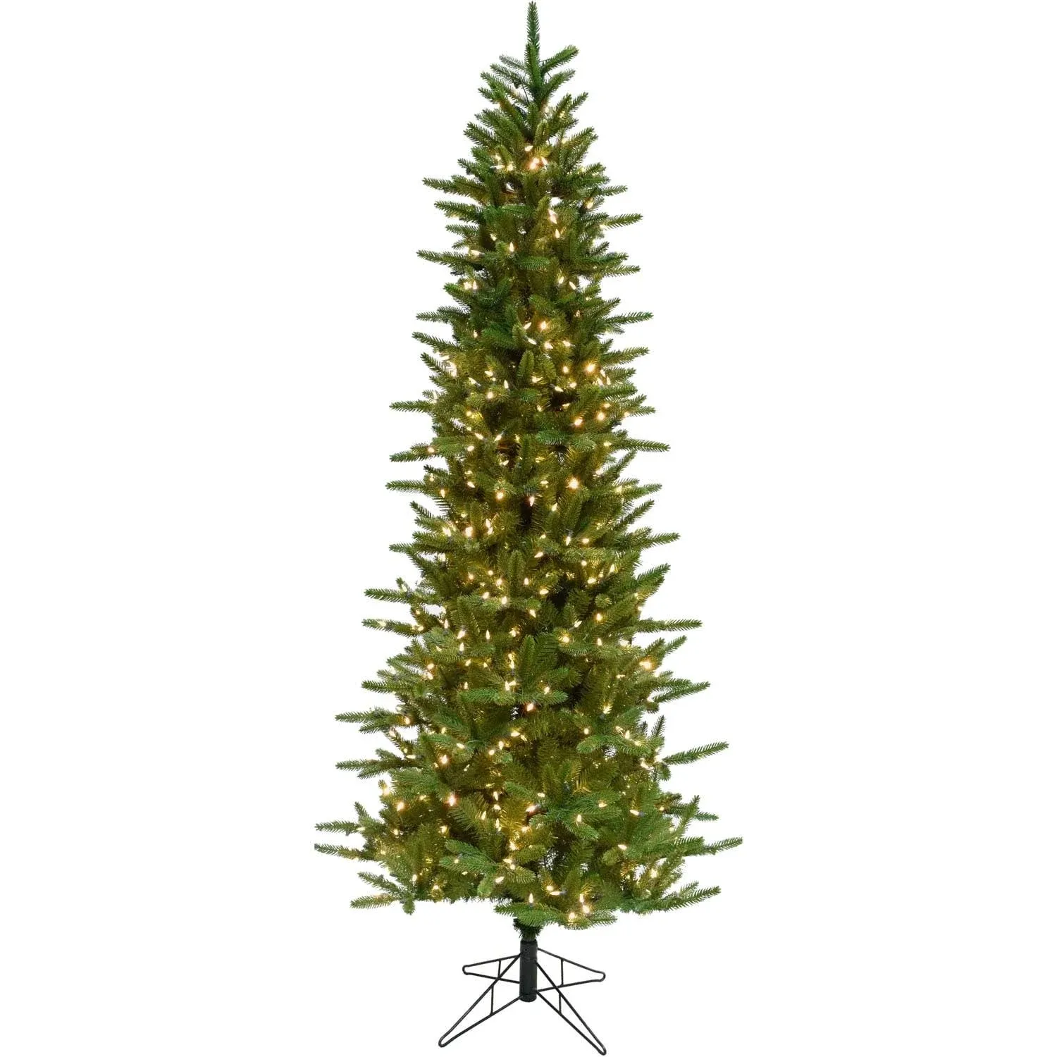 Fraser Hill Farm Carmel Pine Slim Artificial Christmas Tree