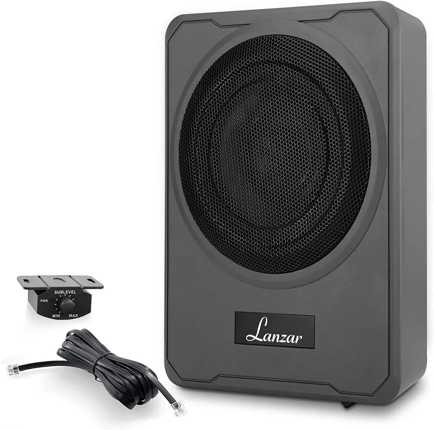 Lanzar SBA8A 8&#034; Underseat Amplified Subwoofer