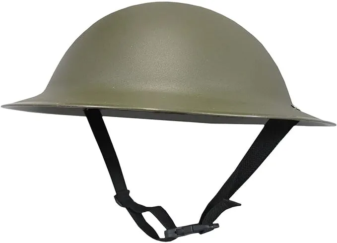 Nicky Bigs Novelties Adult Army Helmet Costume, Olive Drab Green, One Size  