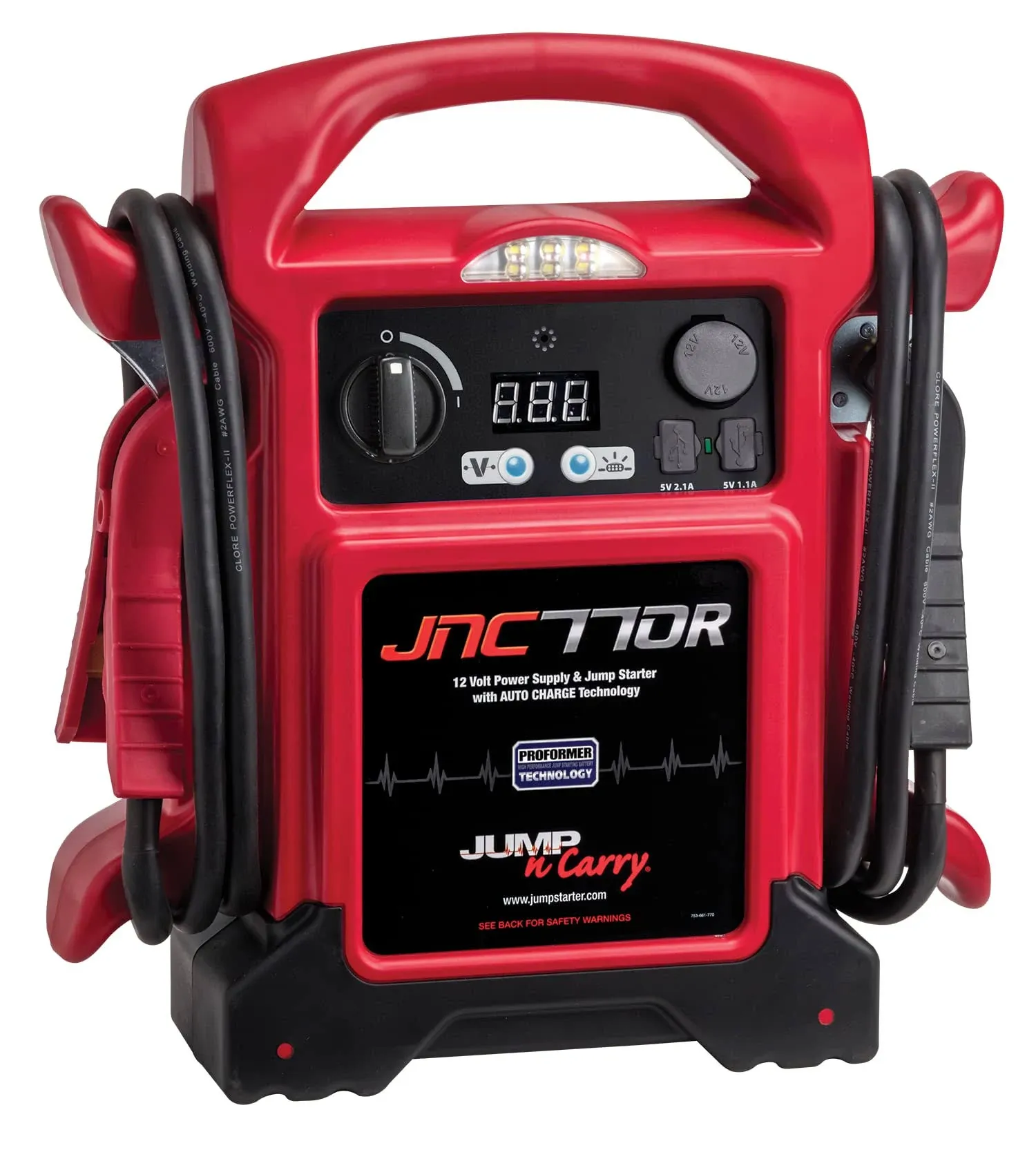 Jump-N-Carry Premium 12 Volt Jump Starter