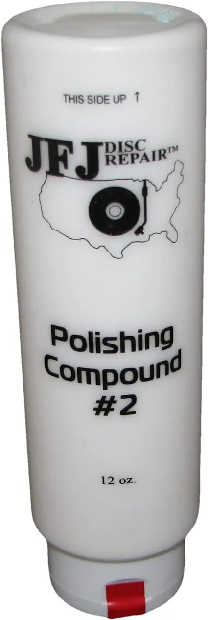 JFJ Disc Repair JFJPOL2 12oz #2 Polish Compound White