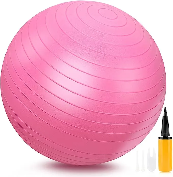 Exercise Ball Yoga Ball for Exercise Pregnancy Anti-Burst Fitness Balance Ball ...