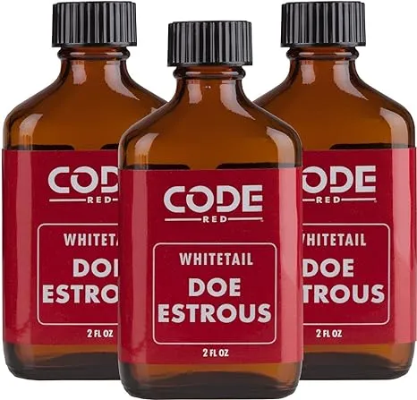 Code Blue / Knight and Hale Red Game Scent Doe Estrous Triple Pack Model: OA1325