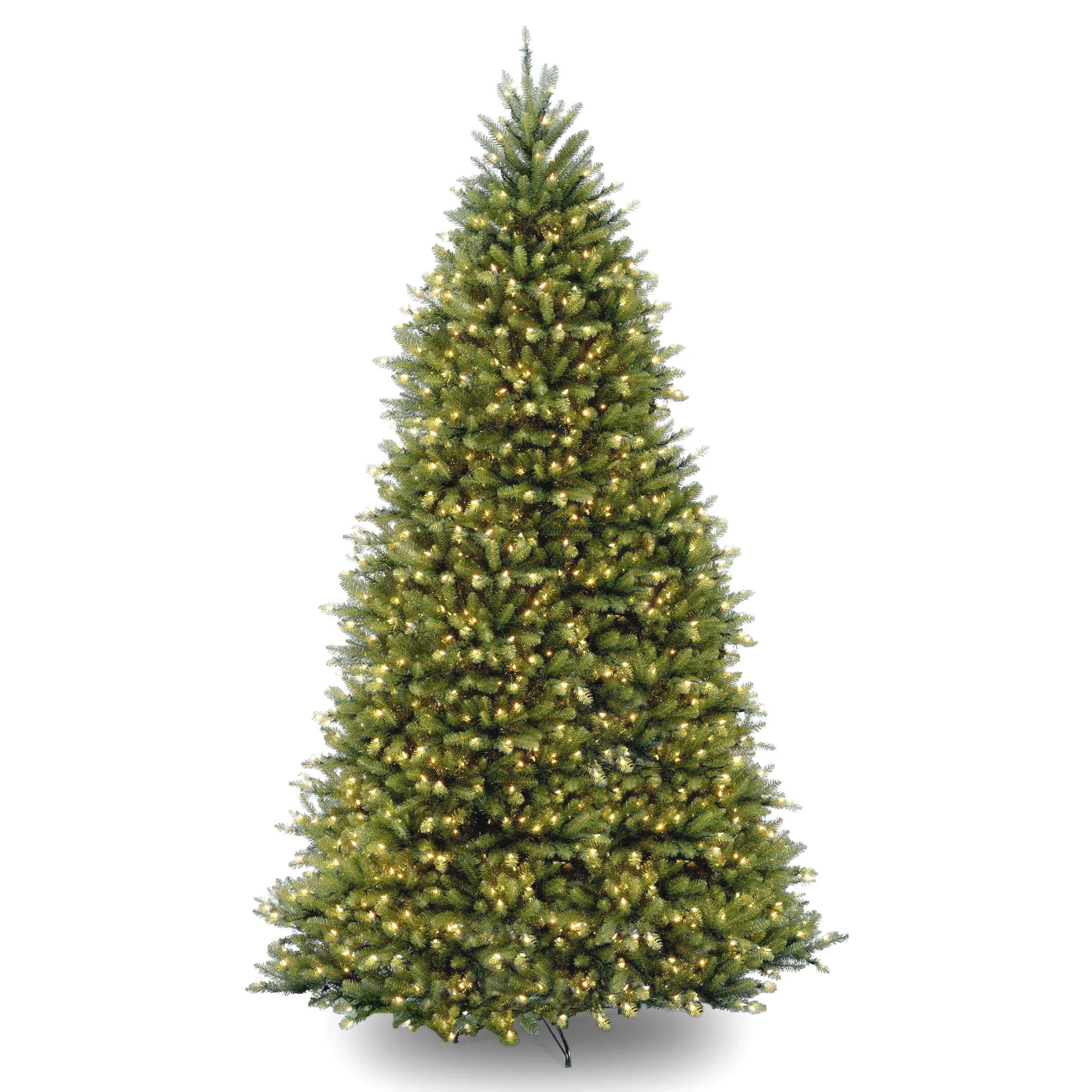 10Ft Pre-Lit PowerConnect™ Dunhill® Fir Tree Artificial Christmas Tree, Dual Color® LED Lights By National Tree Company | 10 ft | Michaels®