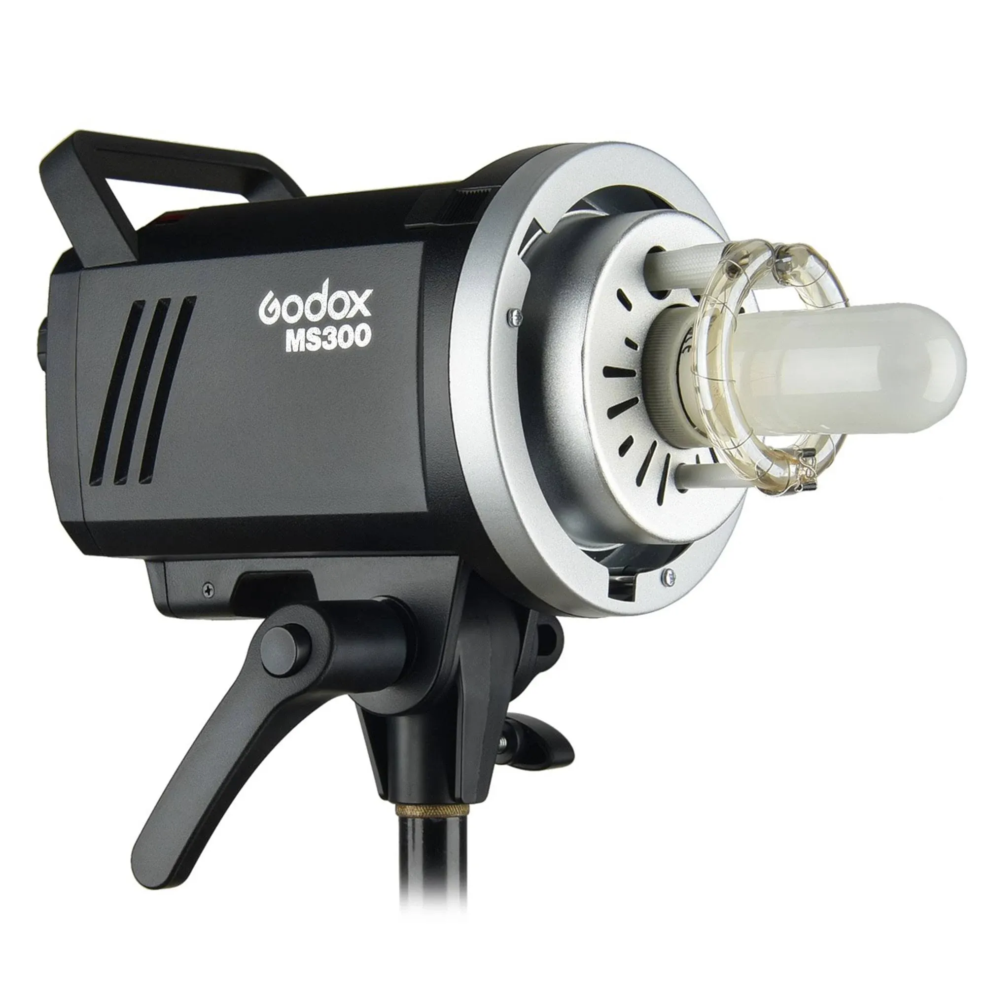 Godox MS300 Studio Strobe 300Ws 110V GN58 5600K Bowens Mount Monolight, Built-in Godox 2.4G Wireless System, 150W Modeling Lamp, Outstanding Output Stability, Anti-Preflash, 1/32 to 1/1 Steps Output