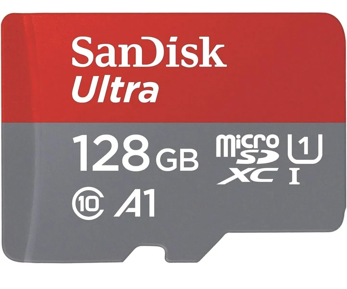 SanDisk 128GB Ultra microSDXC UHS-I Memory Card Up to 140 MB/s C10 U1