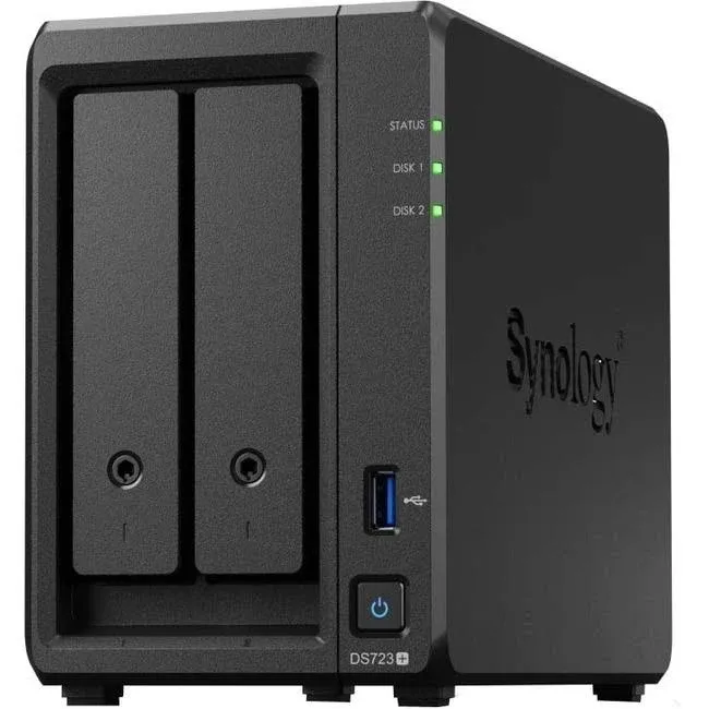 Synology DiskStation DS723+ 2-Bay NAS Enclosure