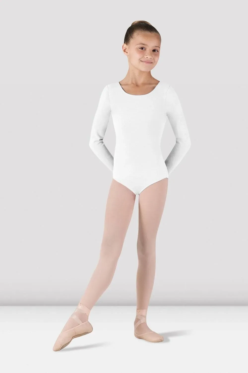 Bloch Girls Basic Long Sleeve Leotard