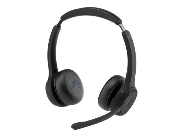 Cisco 722 Wireless Headsets Dual On Ear Bundle - Carbon Black