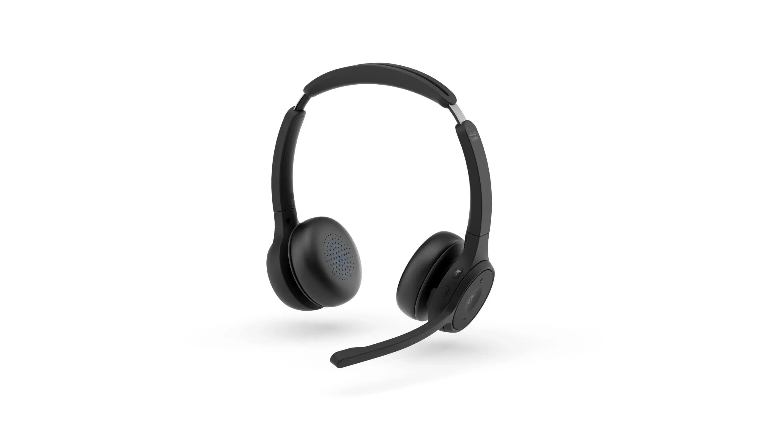 Cisco 722 Wireless Dual-Ear Headset Bundle - Carbon Black