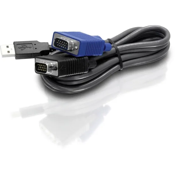 TRENDnet 2-in-1 USB VGA KVM Cable (tkcu10)